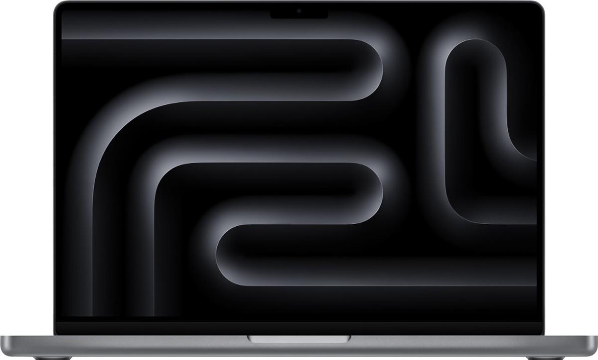 Apple Macbook Pro 14 MTL83 – Apple M3 Chip 8-Core CPU 10-Core GPU 8GB 1-Terabyte SSD 14″ Liquid Retina XDR Screen Display Backlit Magic KB Touch ID & Force Touch TrackPad (Space Gray, 2024)