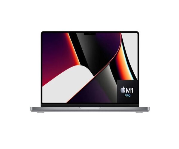 Apple Macbook Pro 14 MKGP3 – Apple M1 Pro Chip 8-cores CPU 14-cores GPU 16GB 512GB SSD 14.2 Liquid Retina XDR Display Backlit Magic Keyboard Mac OS (Open Box Space Gray)