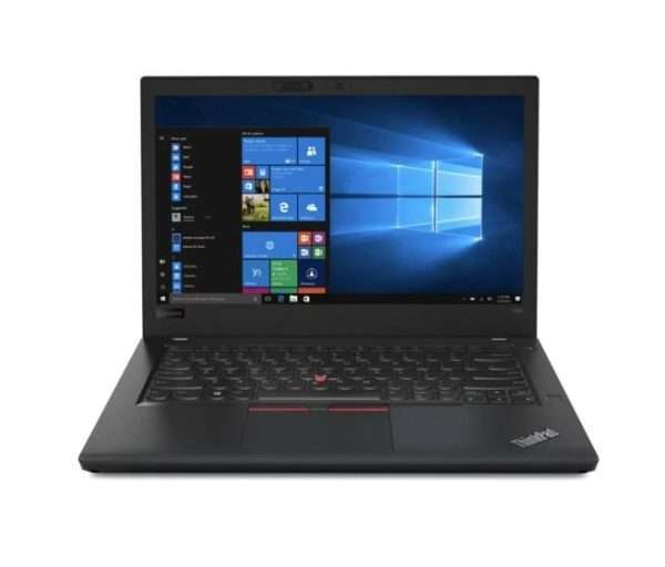 Lenovo ThinkPad T480 Core i5 8350u Processor 8-GB 256-GB SSD Intel UHD 620 GC 14″ Full HD 1080p LED AG Display Backlit KB W10 Pro (Black, Used)